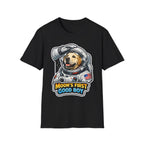 Moon's First Good Boy T-Shirt — Astronaut Dog Space Tee Moon’s First Good Boy Funny Astronaut Labrador T-Shirt | Cosmic Encounters Collection by PetPulse