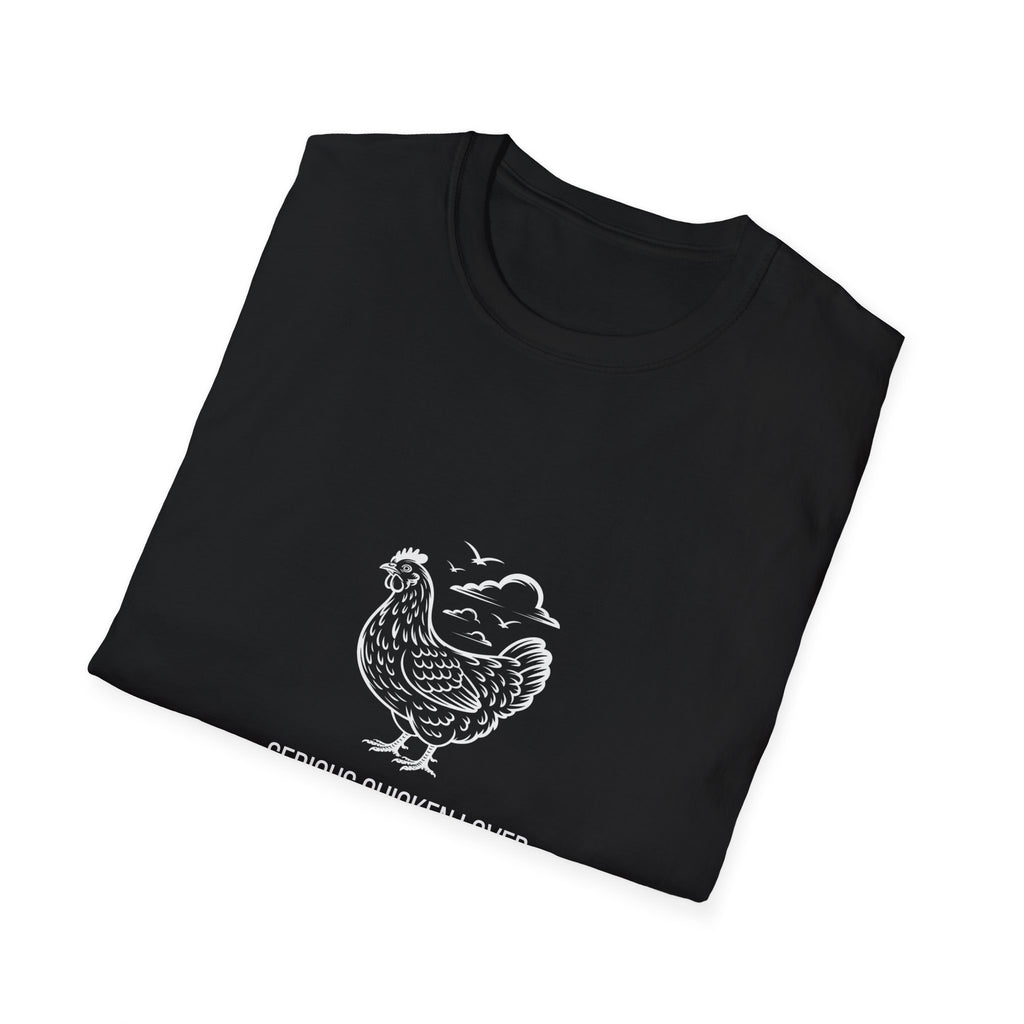 Chicken Lover T-Shirt — 'Serious Chicken Lover' Vintage Hen Tee