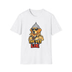 The Vet Is a Lie Funny Conspiracy Golden Retriever T-Shirt | Pet-Spiracy Theorist Collection by PetPulse
