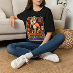 Much Spooky Very Costume Wow Halloween Shiba Inu Sushi T-Shirt | Halloween Pet T-Shirts Collection by PetPulse