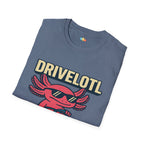 Drivelotl Cool Driving Axolotl T-Shirt - Funny Car Lover Racing Sports Car Driver Automotive Tee