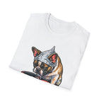 The Leash Is for Control Funny Conspiracy French Bulldog T-Shirt | Pet-Spiracy Theorist Collection by PetPulse