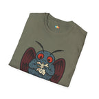 A Cryptid Ate My Homework T-Shirt - Funny Mothman Student School Excuse Legendary Creature Tee