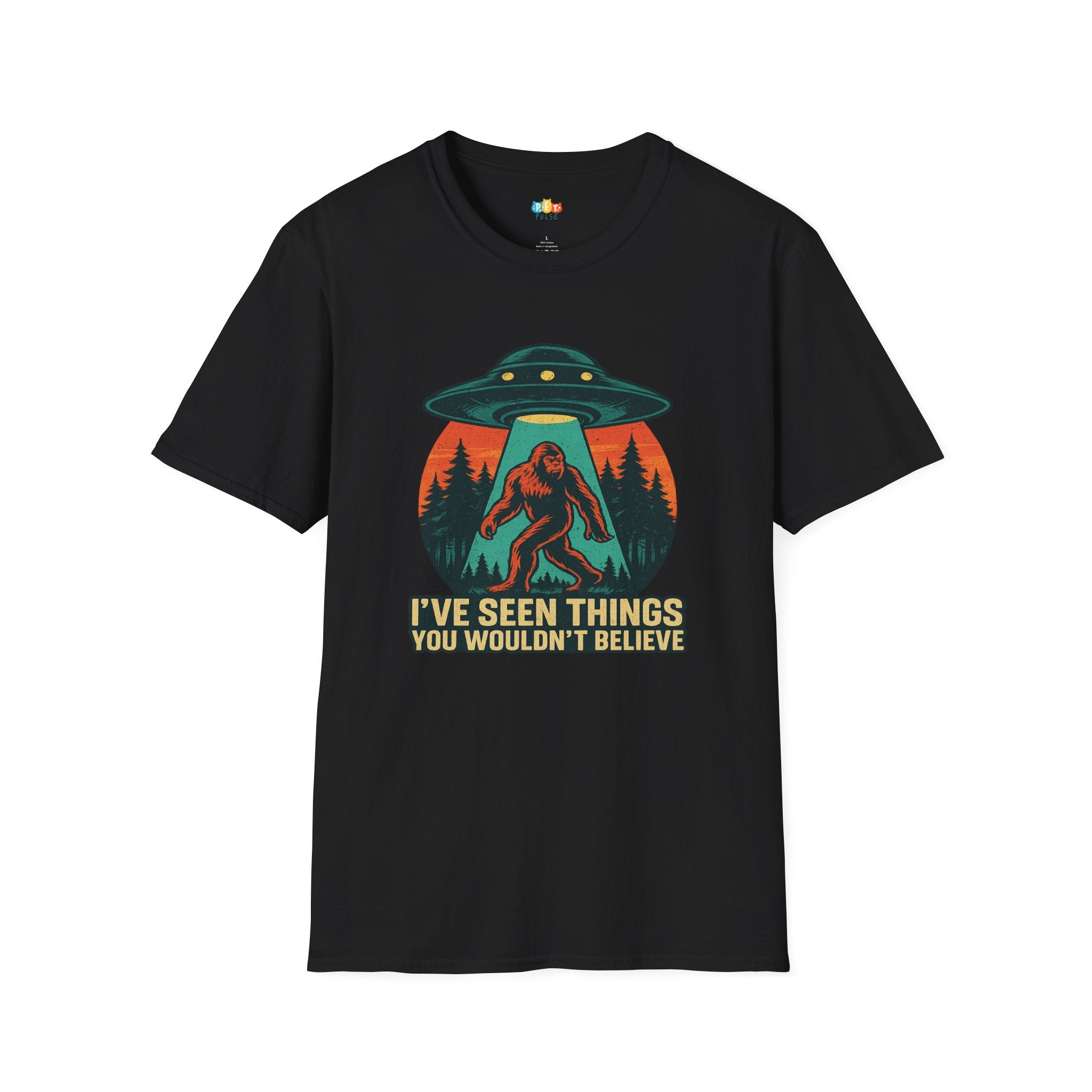 I've Seen Things You Wouldn't Believe T-Shirt - Funny UFO Bigfoot Alien Abduction Cryptid Conspiracy Tee
