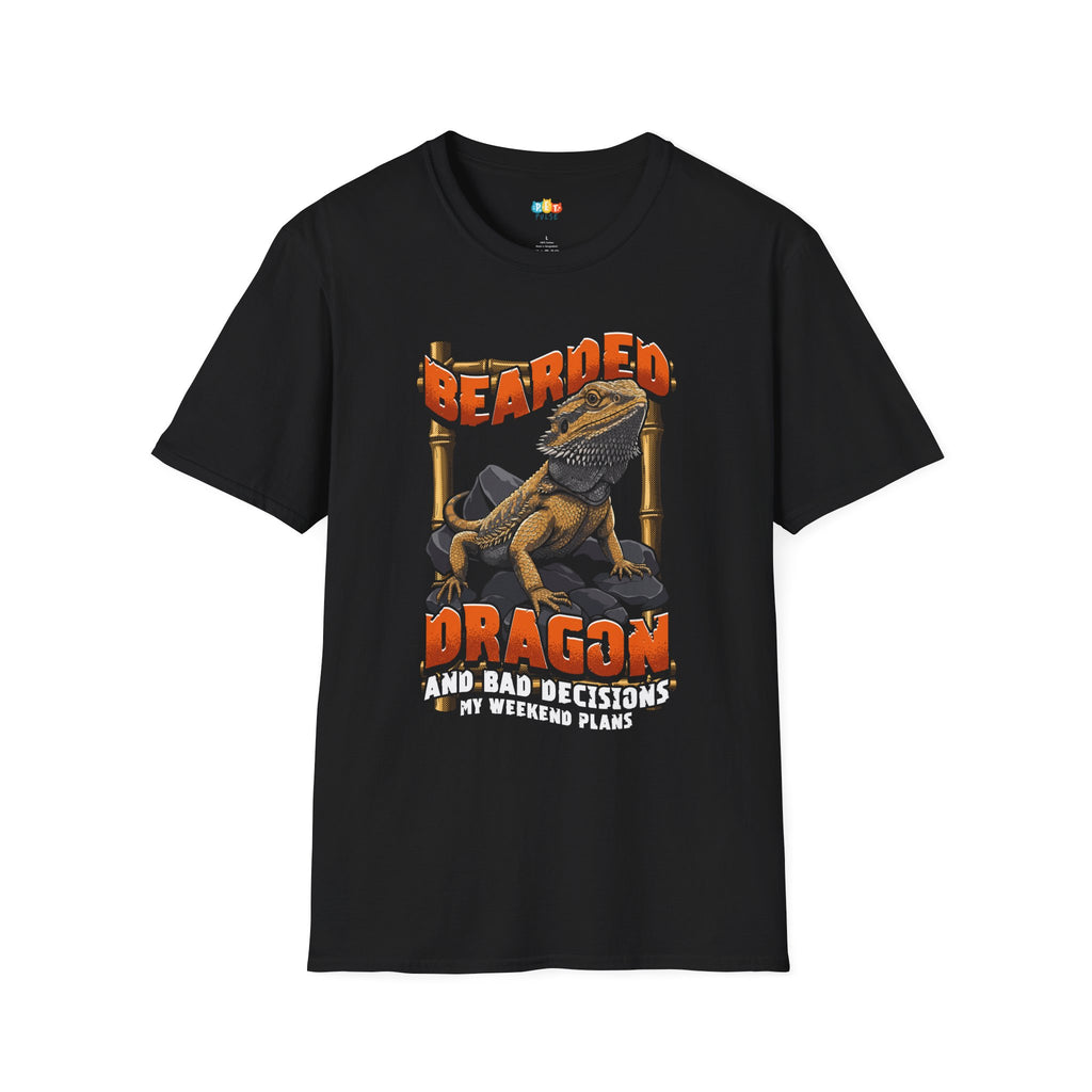 Bearded Dragon T-Shirt - Funny Reptile Pet Owner Lizard Lover Gift Tee Shirt