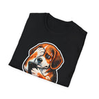 Doomscrolling Through Human-Made Problems Funny Beagle T-Shirt | Tech Pack Collection by PetPulse