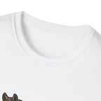 Always Bet on Horsepower Action Hero Horse T-Shirt | Tactical Rocket Launcher Horse Graphic Tee | Mane Event Collection by PetPulse