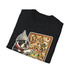 Squirrels Aren’t Real Funny Conspiracy Boston Terrier T-Shirt | Pet-Spiracy Theorist Collection by PetPulse