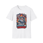 Even My Whiskers Are Stressed Funny News Overload Cat T-Shirt | Tech Pack Collection by PetPulse