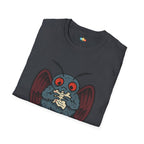 A Cryptid Ate My Homework T-Shirt - Funny Mothman Student School Excuse Legendary Creature Tee