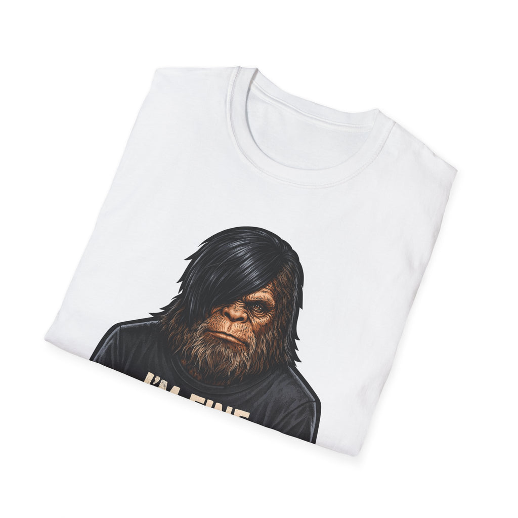Razor Wire Roots Funny Emo Bigfoot T-Shirt | Cryptid Companions Collection by PetPulse