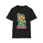 Paws for Patriotism Funny Apricot Poodle Statue of Liberty T-Shirt | Lady Liberty Pups Collection by PetPulse