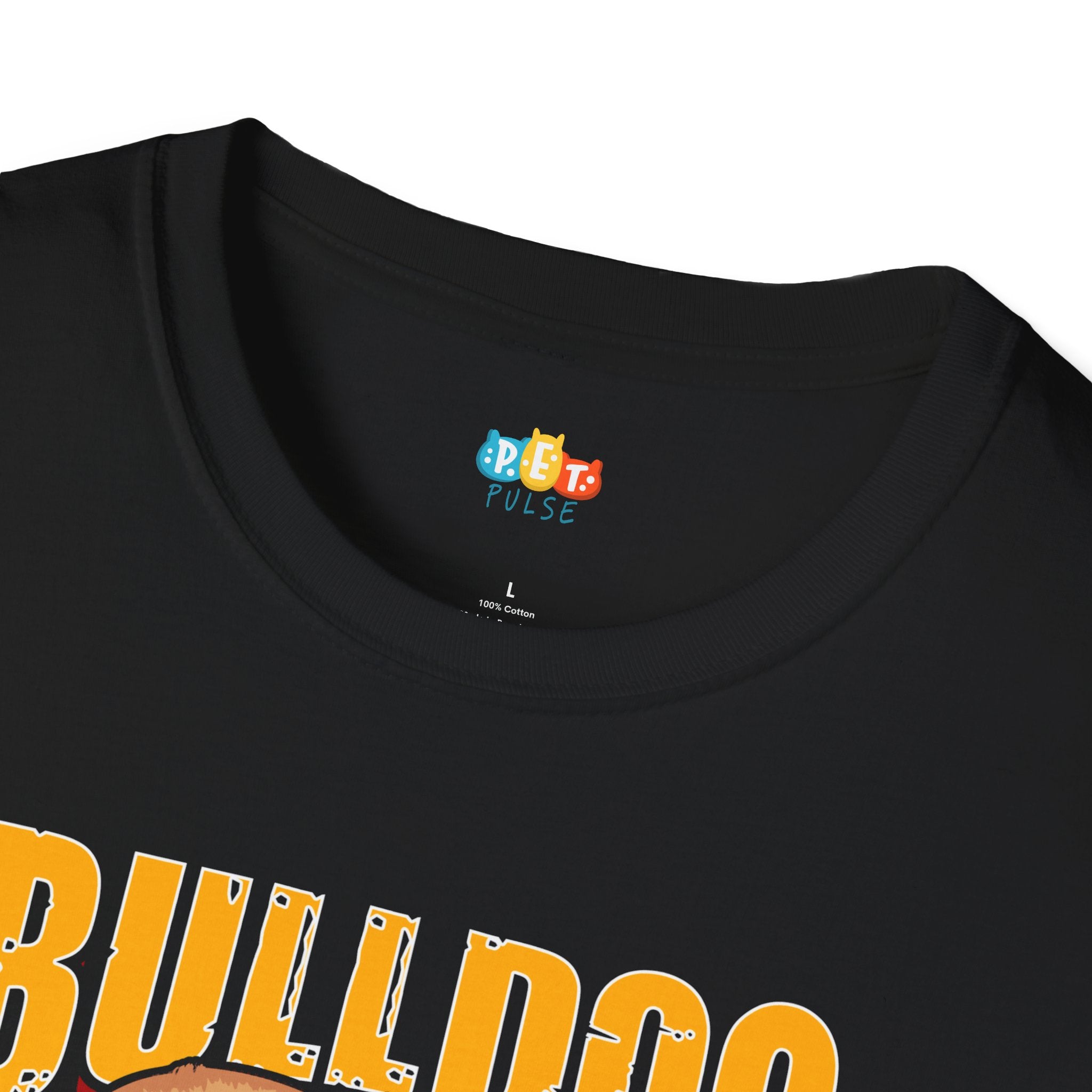 Bulldog Dad T-Shirt - Funny Dog Owner Gift Wrinkly Face Pet Parent Humor Breed Specific Tee
