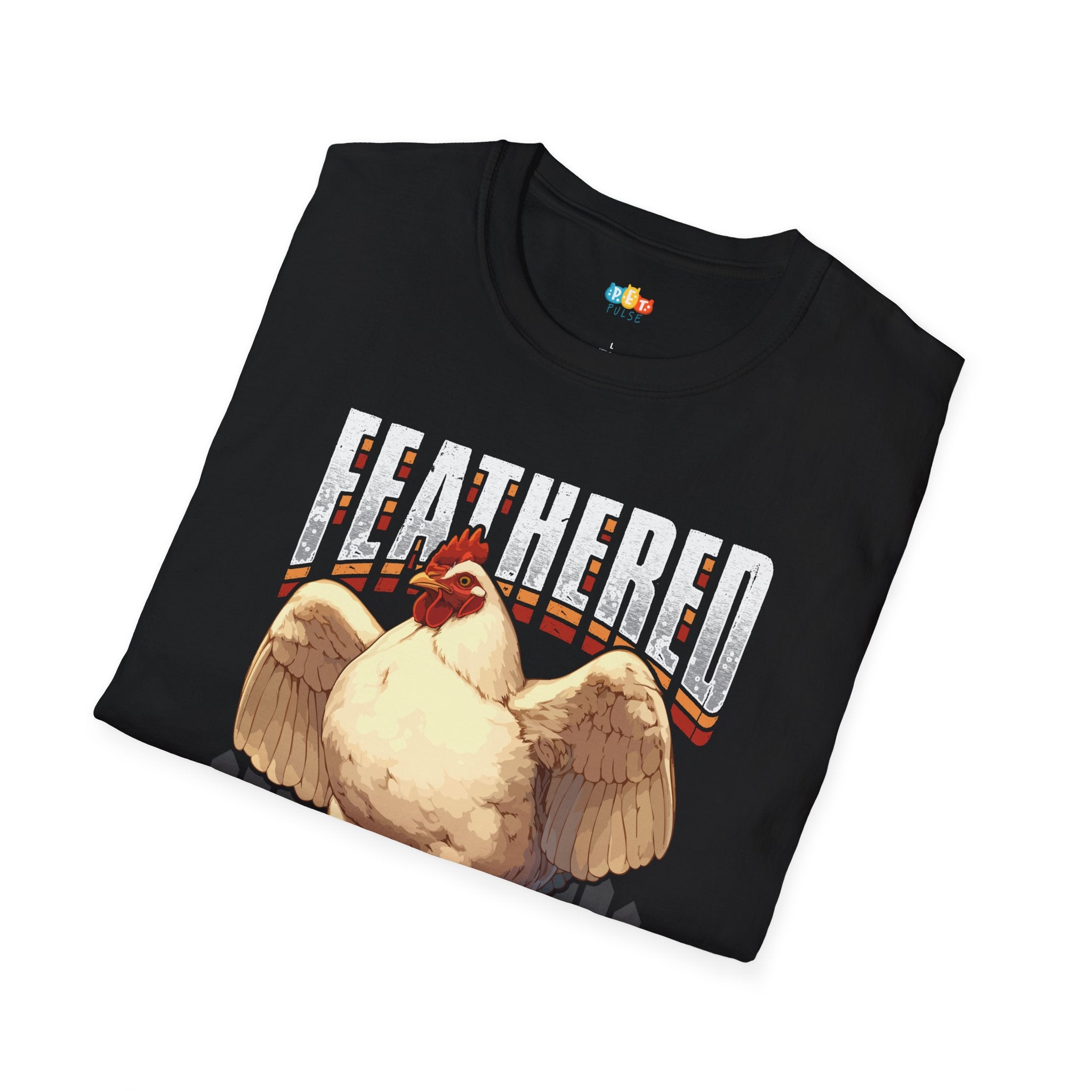Hen Out Dangerous Chicken T-Shirt - Funny Farm Life Badass Poultry Attitude Vintage Distressed Graphic Tee