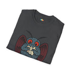 A Cryptid Ate My Homework T-Shirt - Funny Mothman Student School Excuse Legendary Creature Tee