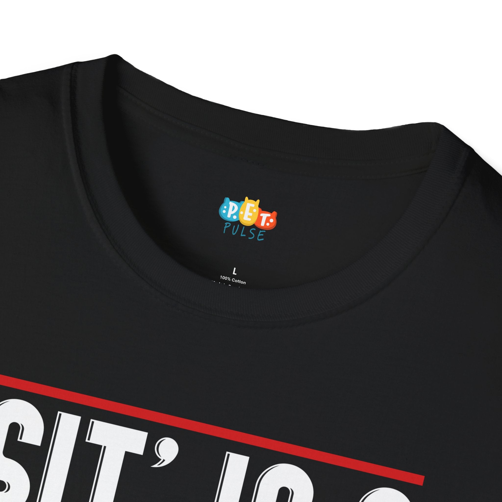 Sit Is A Suggestion Stay Is War T-Shirt - Funny German Shepherd Dog Owner Training Command Battle Humor Tee