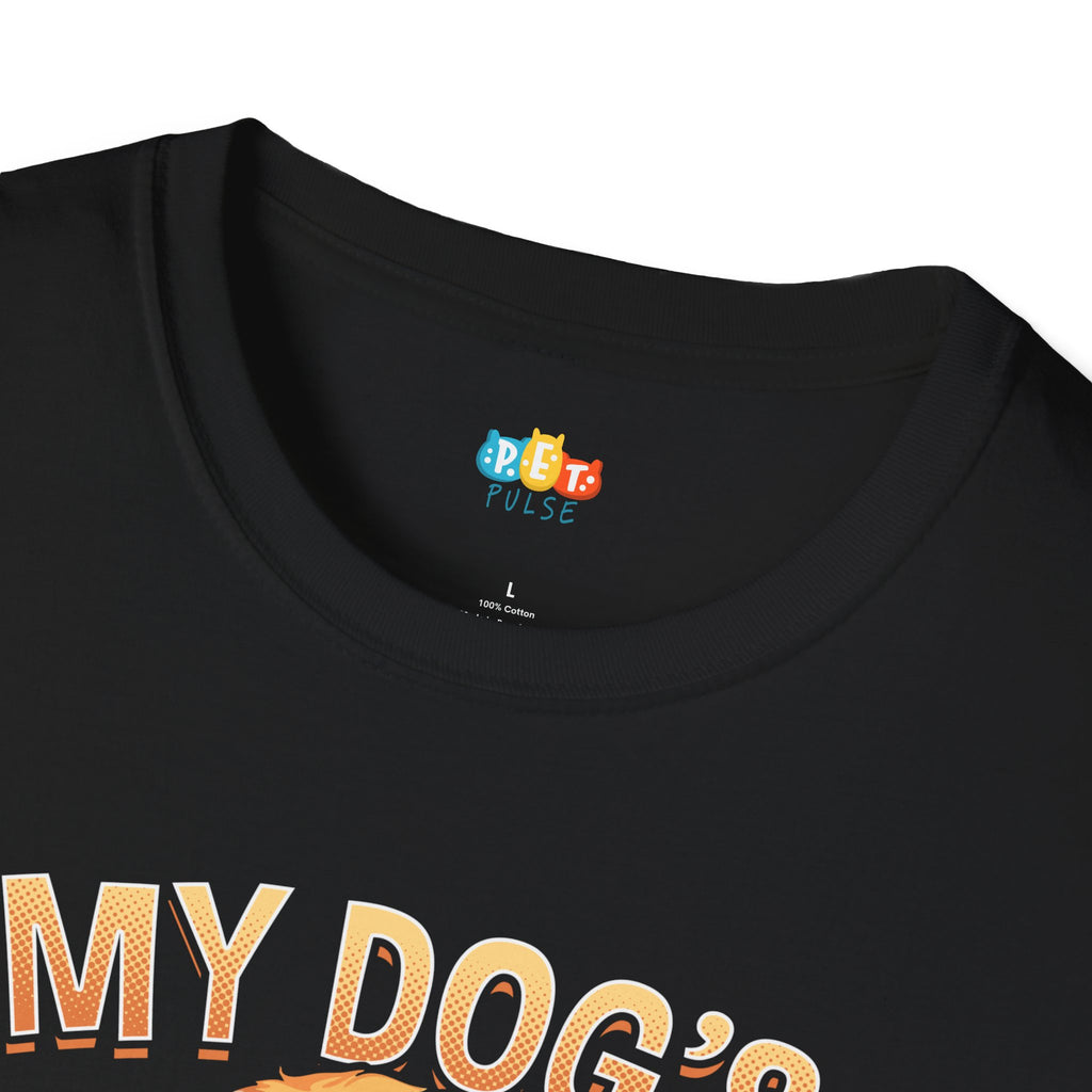 My Dog's Wi-Fi Password Is Better Than Yours T-Shirt - Funny Pet Tech Enthusiast Gift Smart Pet Owner Humor Tee