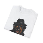 My Bite Is Worse Than My Bark Funny Mobster Rottweiler T-Shirt | The Dog Father Collection by PetPulse