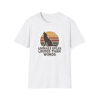 Wolf Silhouette at Sunset T-Shirt