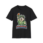Howling for Independence Funny Siberian Husky Statue of Liberty T-Shirt | Lady Liberty Pups Collection by PetPulse